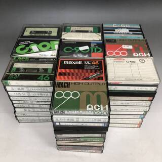 JU1/7　カセットテープ　100本　まとめて　大量　ノーマル　...
