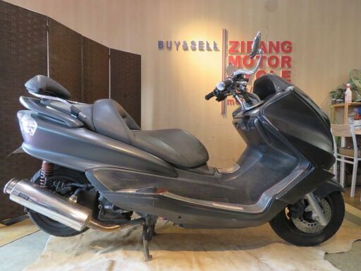 □YAMAHA MAJESTY BA-SG63J ヤマハ マジェスティ 250cc 黒 18209km エンジン実動! 現状販売 部品取り パーツ取り ベース車 バイク 札幌発