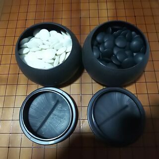 【ネット決済】碁石 碁盤セット プラスチック 囲碁 