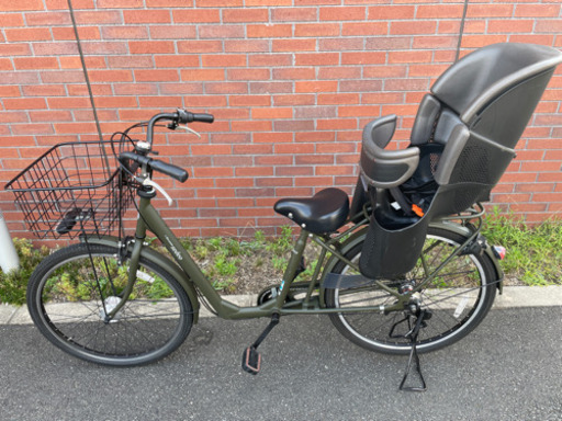美品　子乗せ自転車　26インチ　決まりました