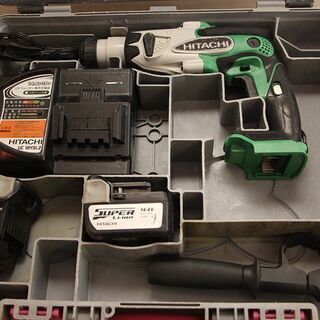 日立　コードレスロータリハンマドリル　DH 14DSL ケース付　取説有 HITACHI 日立工機 14.4V コードレス ロータリハンマドリル DH14DSL