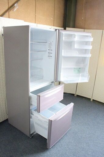 パナソニック 3ドア冷凍冷蔵庫 321L 自動製氷 NR-C32CM-P シャイニング 
