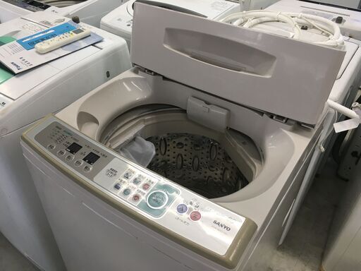 サンヨー8.0K洗濯機　2010年製　分解クリーニング済