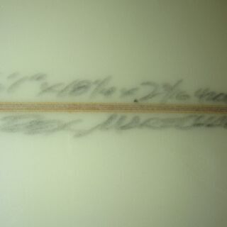 R013 MRS REX MARECHAL サーフボード、6’1” フィン3個付、紐欠品です 良品