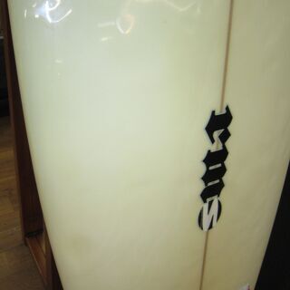 R013 MRS REX MARECHAL サーフボード、6’1” フィン3個付、紐欠品です 良品