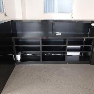 最終値下げ‼️　バーカウンター　LED照明付　自宅、店舗　事務所