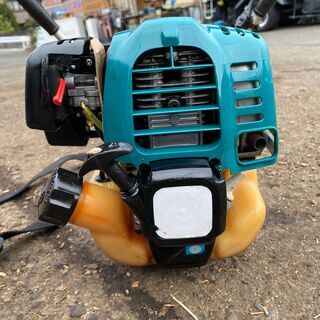 現物確認歓迎、 初期不良対応OK 整備済 刈刃新品仕様　マキタ 4サイクル 24.5cc かけやすい楽らくスタート 草刈機 MEM427X 取説も見れる