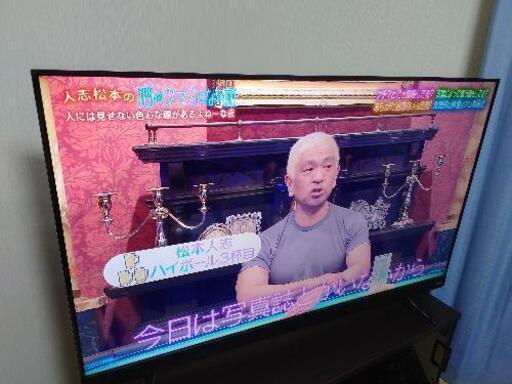 【値下げ】テレビ　55型　4K対応　アイリスオーヤマ　美品