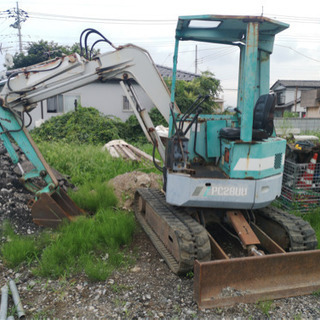 コマツ PC28uu まだまだ現役！快調です！ ユンボ ショベル...