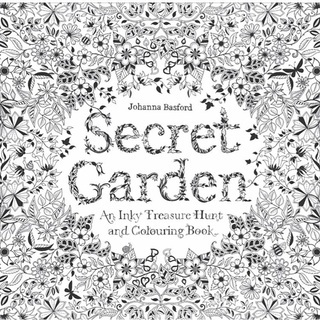 secret garden シークレットガーデン　塗り絵　大人の塗り絵