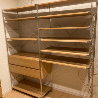 無印ユニットシェルフ　2台セット美品