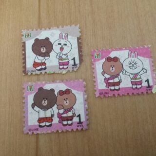 タイの未使用切手1バーツ3枚