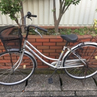 (chariyoshy 出品)27インチ　シルバー　自転車