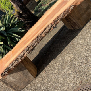 ケヤキ材切り株50個と天板4枚セット　まとめ売り