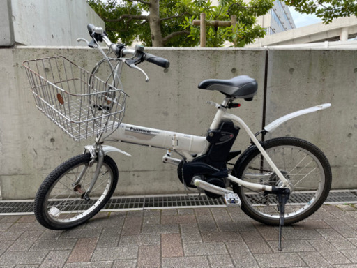 Panasonic 折り畳み電動自転車 すぐ乗れます！