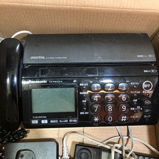 Panasonic KX-PW320-K ファックス　電話