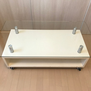 【ネット決済】白いローテーブル