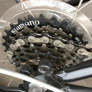 NESTO ClassityクロスバイクBLACK チェーンロックとライト付き