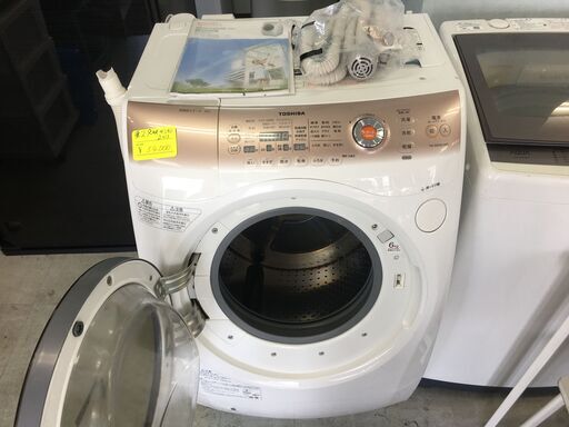 東芝9.0Kザブーン　ドラム式洗濯乾燥機　2013年製　分解クリーニング済！