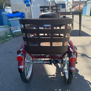 数回使用の極美品 BRIDGESTONE FW0B49 三輪 電動 アシスト 自転車 20