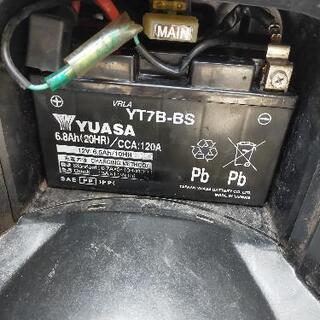 🏍バイク用バッテリー YT7B-BS