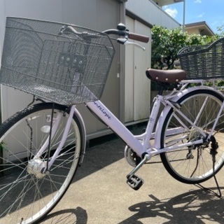 💜自転車　女子の大好きラベンダーカラー💜