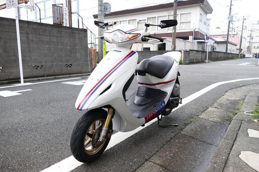 ホンダ スマートディオ AF56 ZX仕様 金フォーク＆金ホイ-ル Fディスクブレーキ OH後3000km走行
