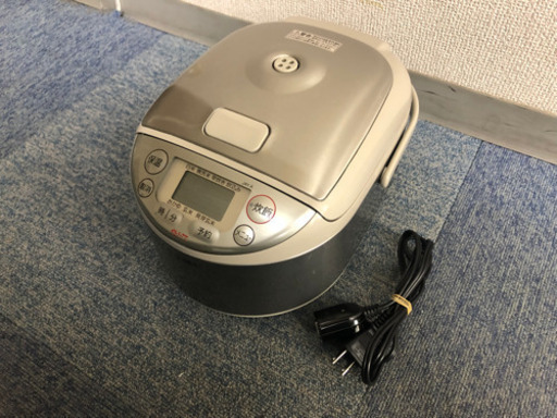 美品■Tiger 炊飯器 シルバー 3合炊き 動作確認済み
