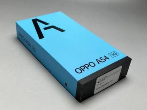 OPPO  A54 5G シルバーブラック 新品未使用、simロック解除済