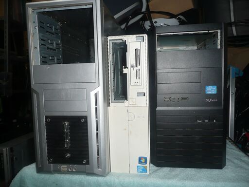Pcケース ジャンク3台セット ゆーじ 前橋のpcパーツの中古あげます 譲ります ジモティーで不用品の処分