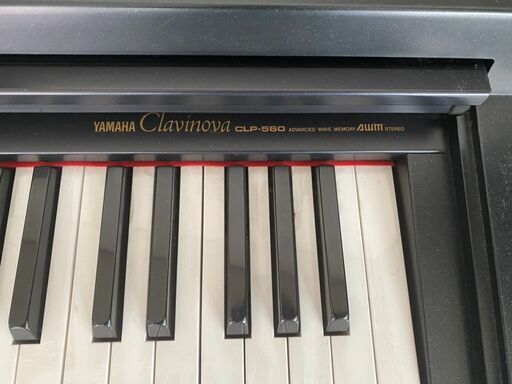 YAMAHA Clavinova 電子ピアノ　CLP-560　92年製　動作確認済み　売ります。　直接引き取り歓迎！ YAMAHA Clavinova 電子ピアノ CLP-560 92年製 動作確認済み 売ります