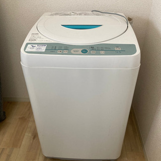 シャープ洗濯機　4.5kg 2009年製
