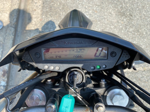 カワサキ Dトラッカー125 原付二種 オフ車 自賠付 KLX125 音