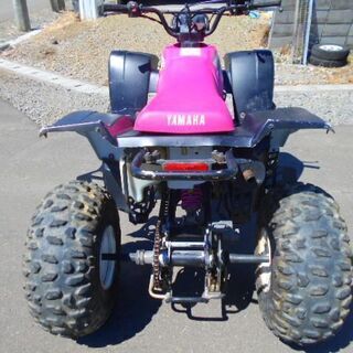 ヤマハYF200バギーです、すぐ乗れますが汚いかな。引き取り限定になり
