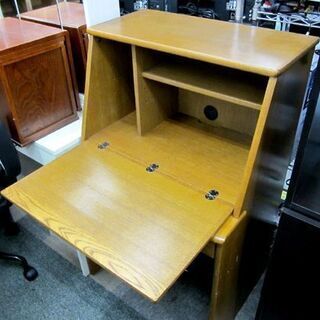 ☆ライティングデスク 幅65㎝ 浜本工芸 No.2500ライティングビューロー