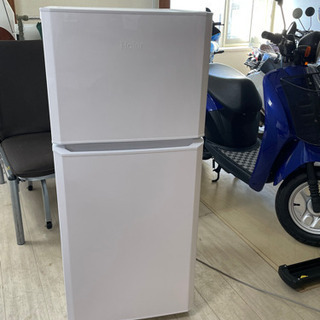 美品】ハイアール冷蔵庫2ドア 121L