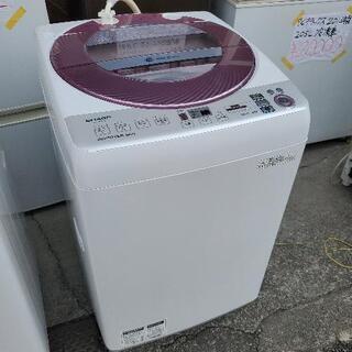 大売り出し!SHARP8キロ洗濯機 2013年製 ES-GV80M