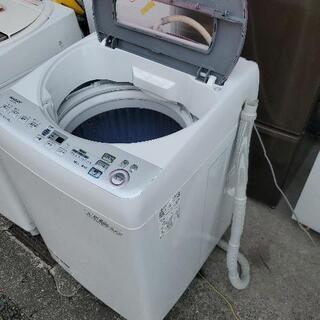 大売り出し!SHARP8キロ洗濯機 2013年製 ES-GV80M
