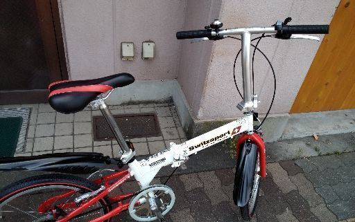 SWitzsport[スウィッツスポート]20吋 折り畳み自転車 外装6段/ホワイト