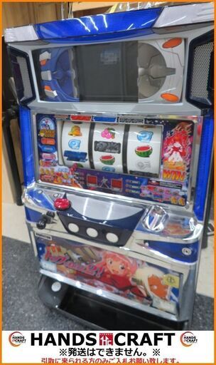 引取限定】平和 パチスロ トップをねらえ2 実機 スロット台 コイン不要 ...