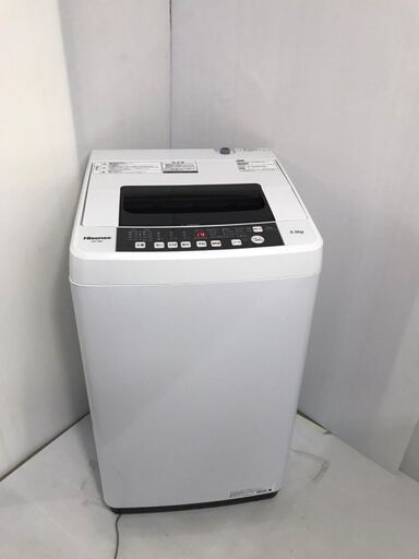 Hisense(ハイセンス)☆全自動電気洗濯機☆HW-T55C☆5.5kg☆ホワイト ...