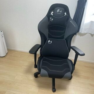 Bauhutte (バウヒュッテ) ゲーミングチェア G-530-BK 黒 ほぼ新品　説明書・保証書付き 値下げ交渉ＯＫ