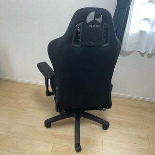 椅子 Bauhutte (バウヒュッテ) ゲーミングチェア G-530-BK 黒 ほぼ新品 
