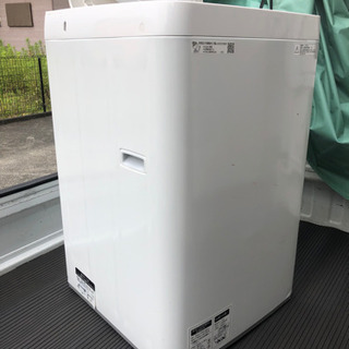 【ネット決済・配送可】シャープ　洗濯機　5.5kg