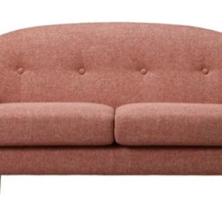 ほぼ未使用！Francfrancアマート ソファ ピンク