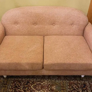 ほぼ未使用！Francfrancアマート ソファ ピンク