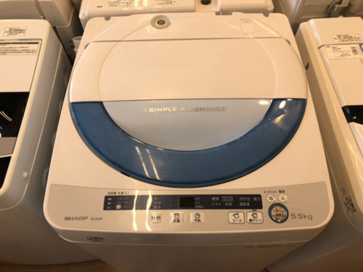 ＊【6ヶ月安心保証付】SHARP 全自動洗濯機