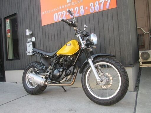 ☆27万円 TW225 実働車☆ヤマハ TW ロンスイカスタム！セル付き ☆16