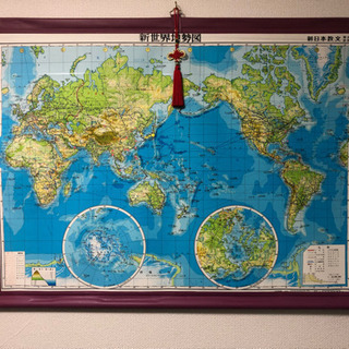 【ネット決済】インテリア　壁掛け　世界地図