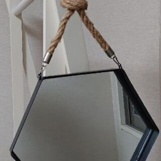 【0円】六角形 鏡